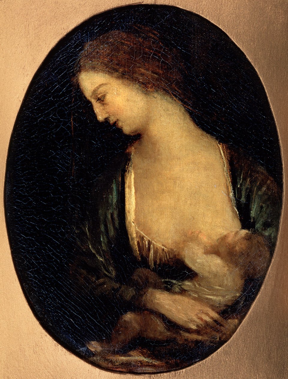 Jungfrun av Verneuil, 1850-1860. av Jean Baptiste Camille Corot