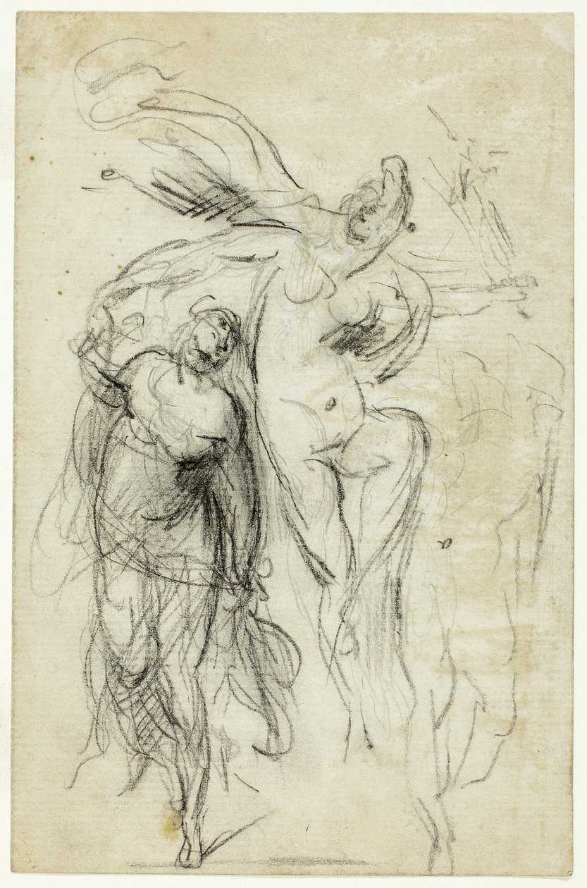 Studie av Jean Baptiste Carpeaux