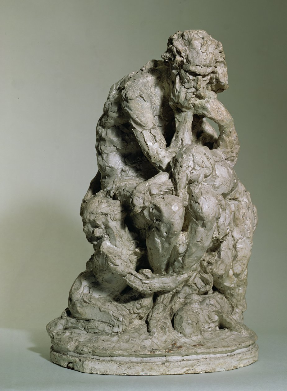 Ugolino och hans söner (gips) (se även 197136 och 234151) av Jean Baptiste Carpeaux