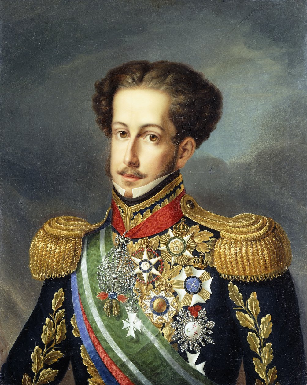 Dom Pedro I, kejsare av Brasilien, ca 1816 av Jean Baptiste Debret