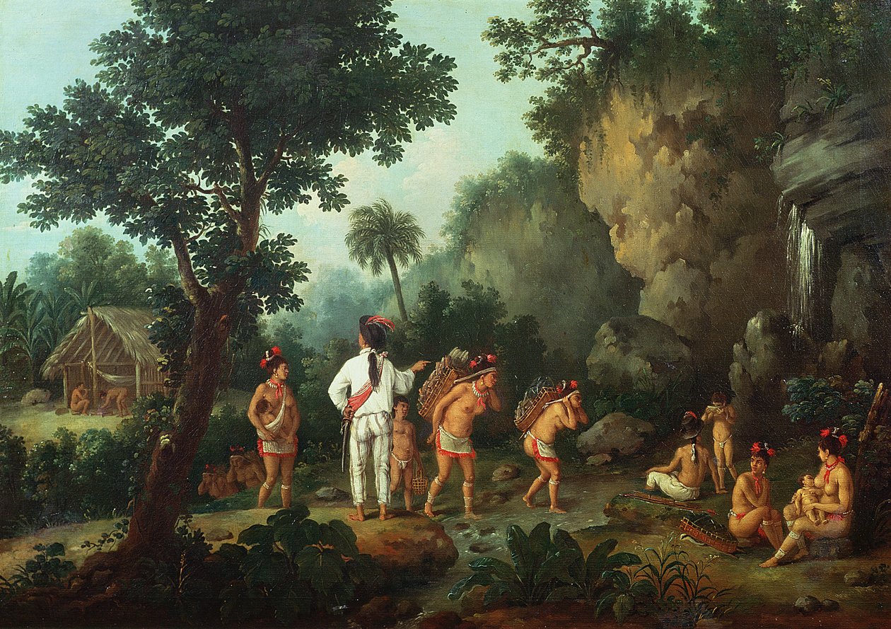 Slavjägaren, ca 1834-39 (olja på duk) av Jean Baptiste Debret