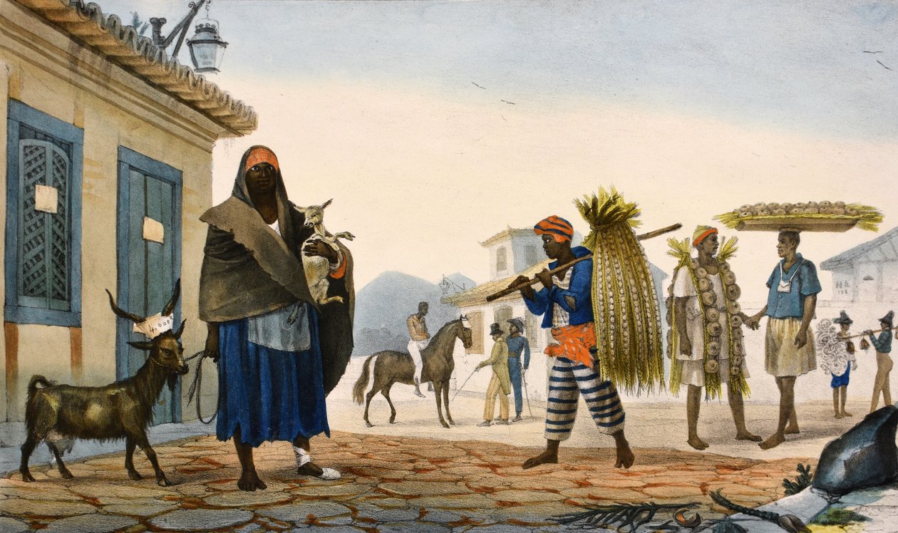 och färglitografier av Jean Baptiste Debret