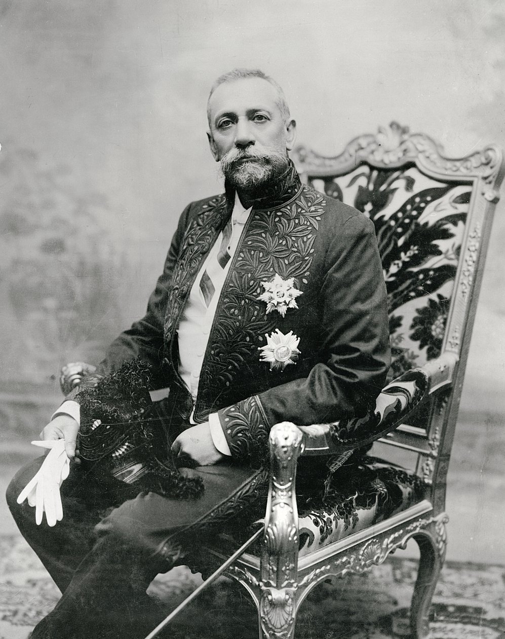 Honoré Charles Grimaldi, Prins Albert av Monaco av Jean Baptiste Edouard Detaille