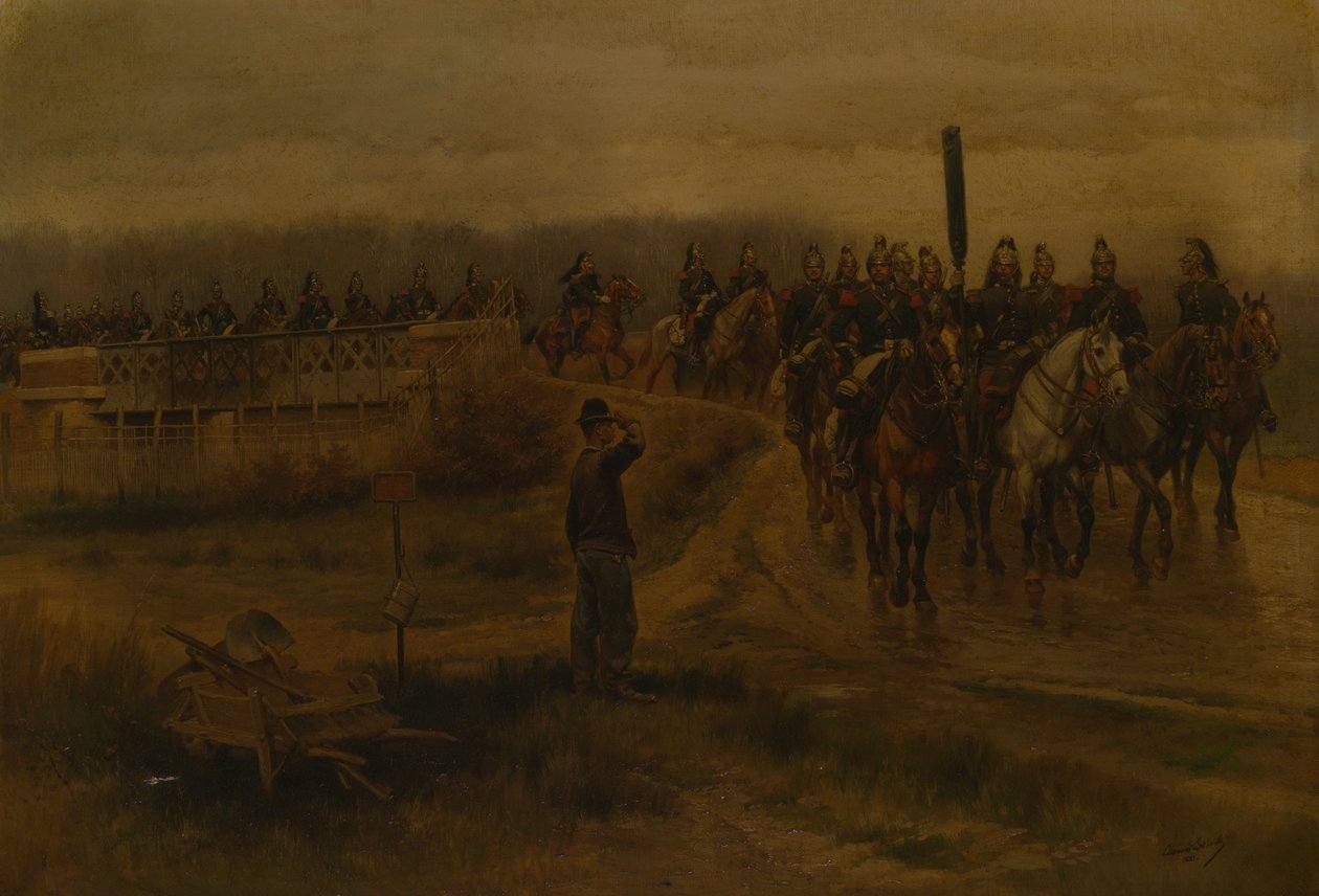 Mitt gamla regemente av Jean Baptiste Edouard Detaille
