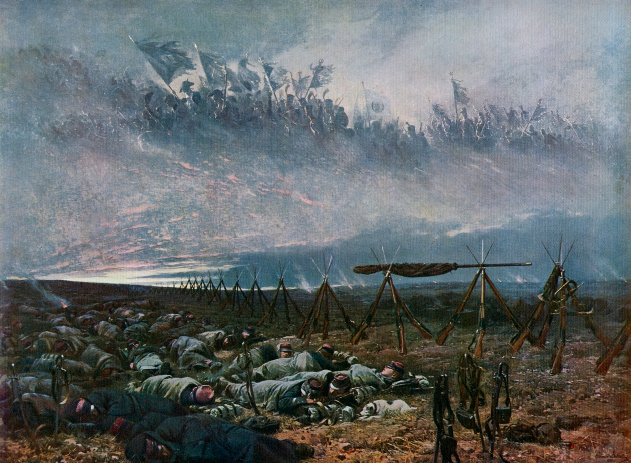Drömmen, 1888, 1912. av Jean Baptiste Edouard Detaille
