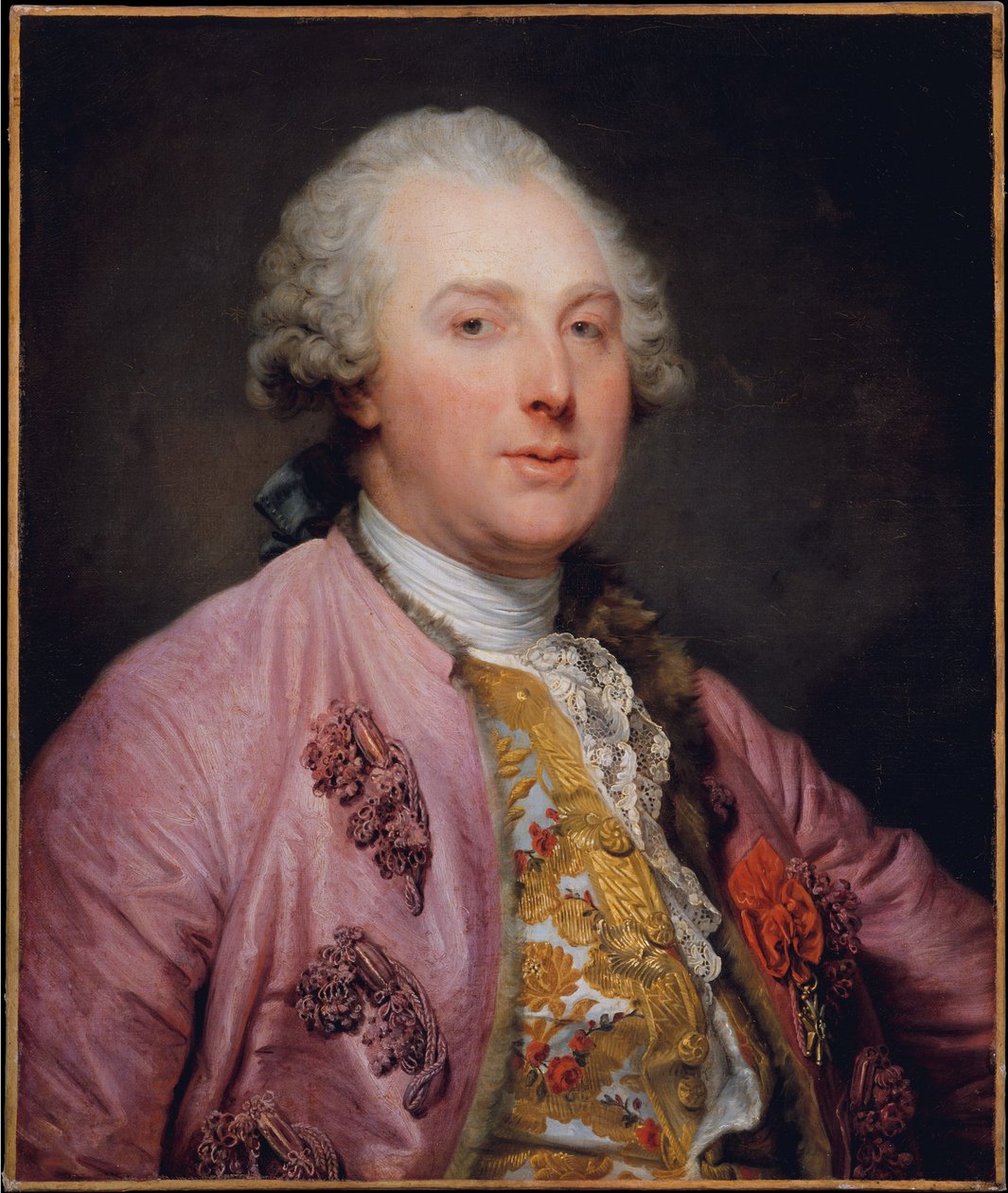 Charles Claude de Flahaut (1730-1809), greve av Angiviller av Jean Baptiste Greuze