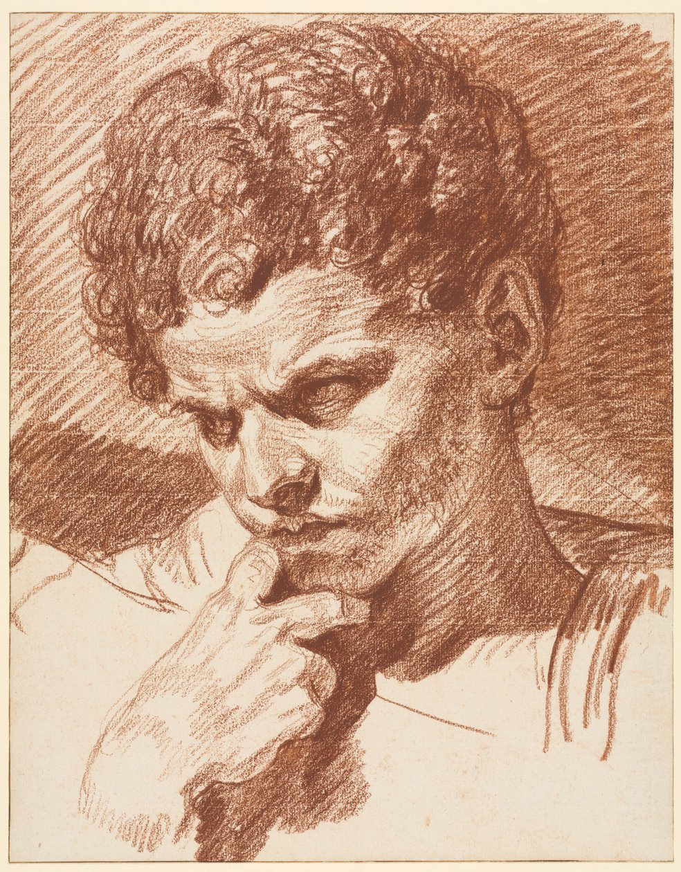 Chef för Caracalla, ca. 1768. av Jean Baptiste Greuze
