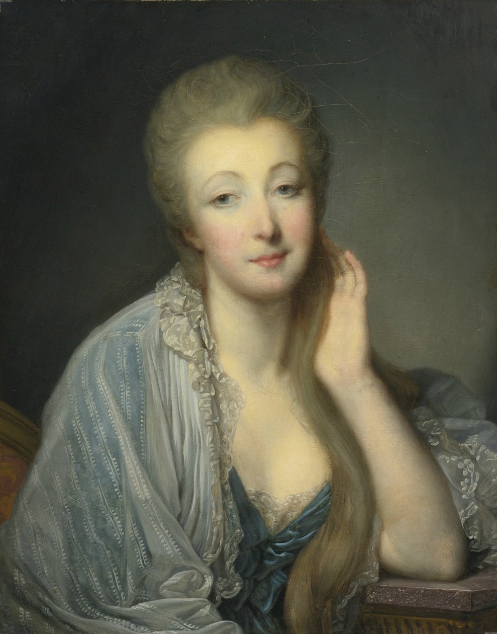 Jeanne Bécu, grevinna Du Barry 1743-1793 av Jean Baptiste Greuze