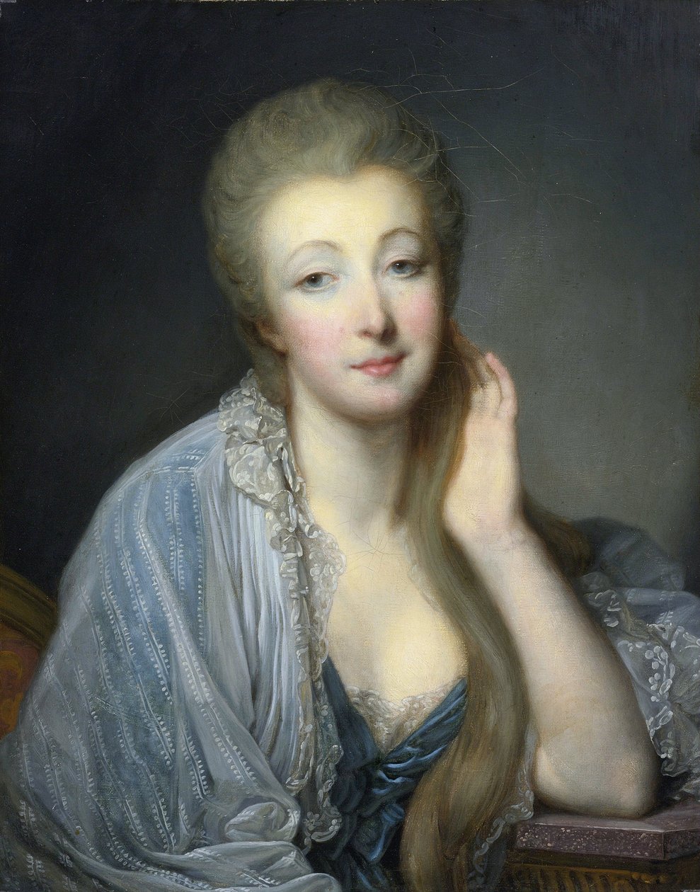 Jeanne Becu, grevinnan Du Barry av Jean Baptiste Greuze