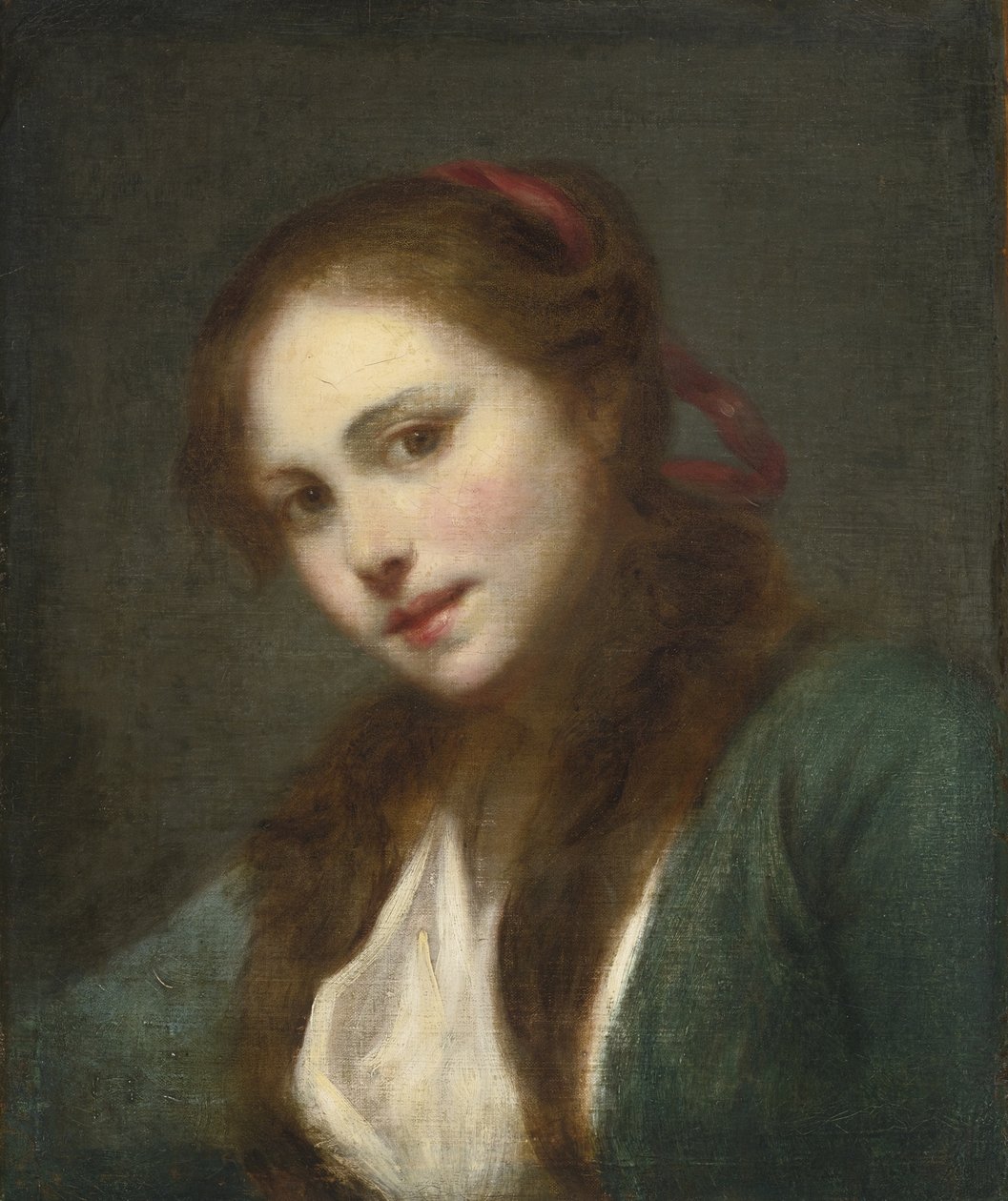La Polonaise En polsk skönhet av Jean Baptiste Greuze