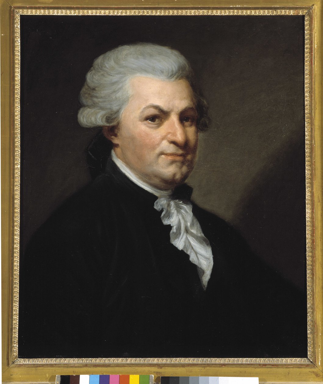 Man porträtt av Jean Baptiste Greuze