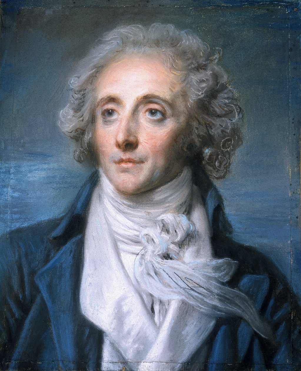 Porträtt av Nicolas-Pierre-Baptiste Anselme, kallad Elder Baptist av Jean Baptiste Greuze