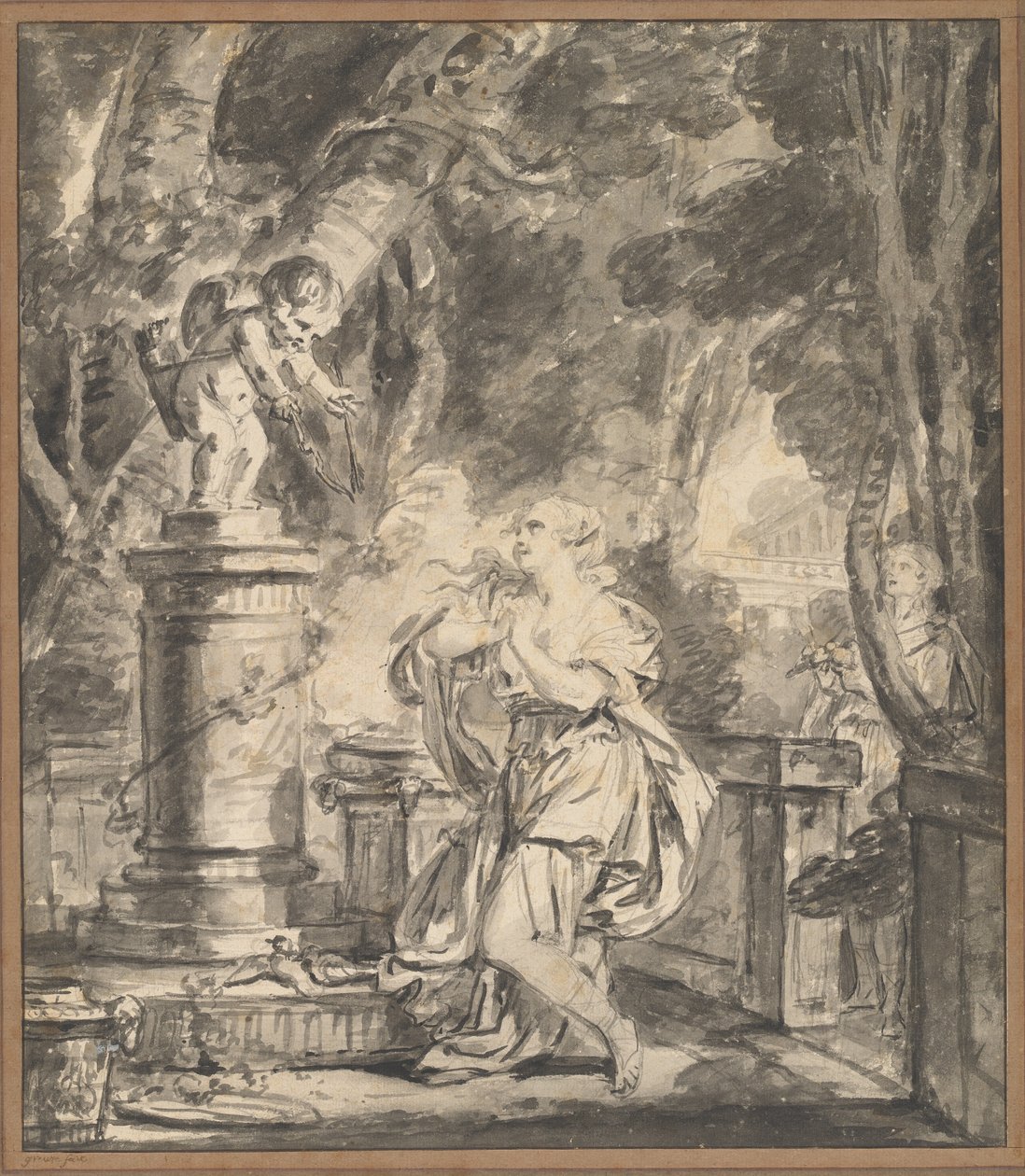 Uppoffring till kärlek av Jean Baptiste Greuze