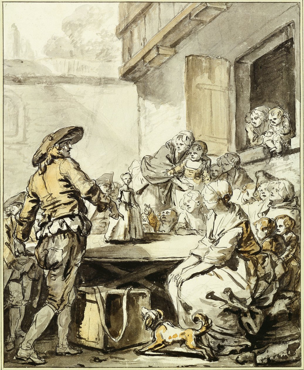 Savoyard med en dansande docka av Jean Baptiste Greuze