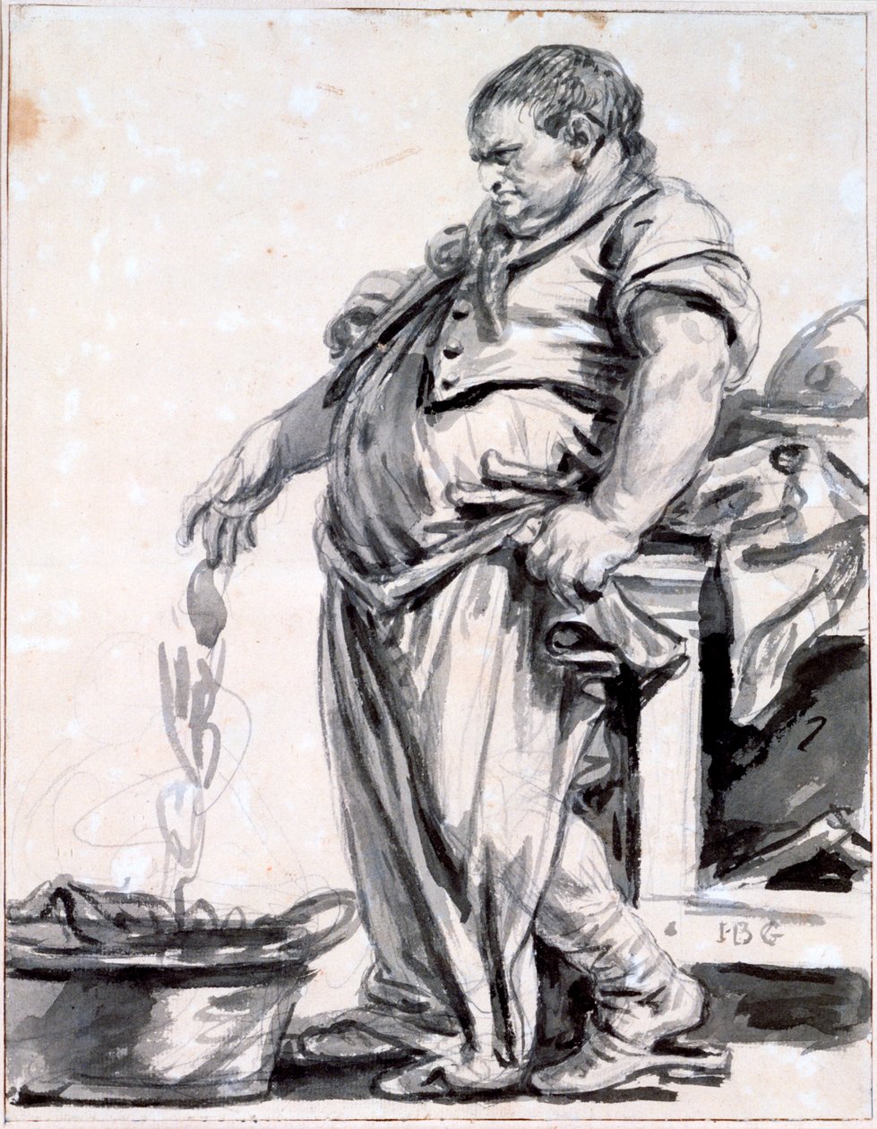 Slaktaren, c1745-1805 av Jean Baptiste Greuze