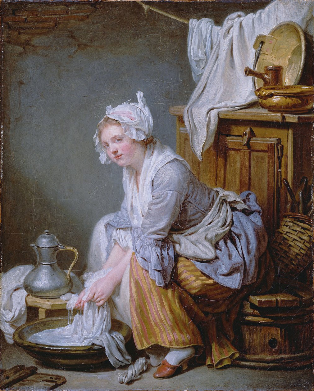 Tvätterskan av Jean Baptiste Greuze