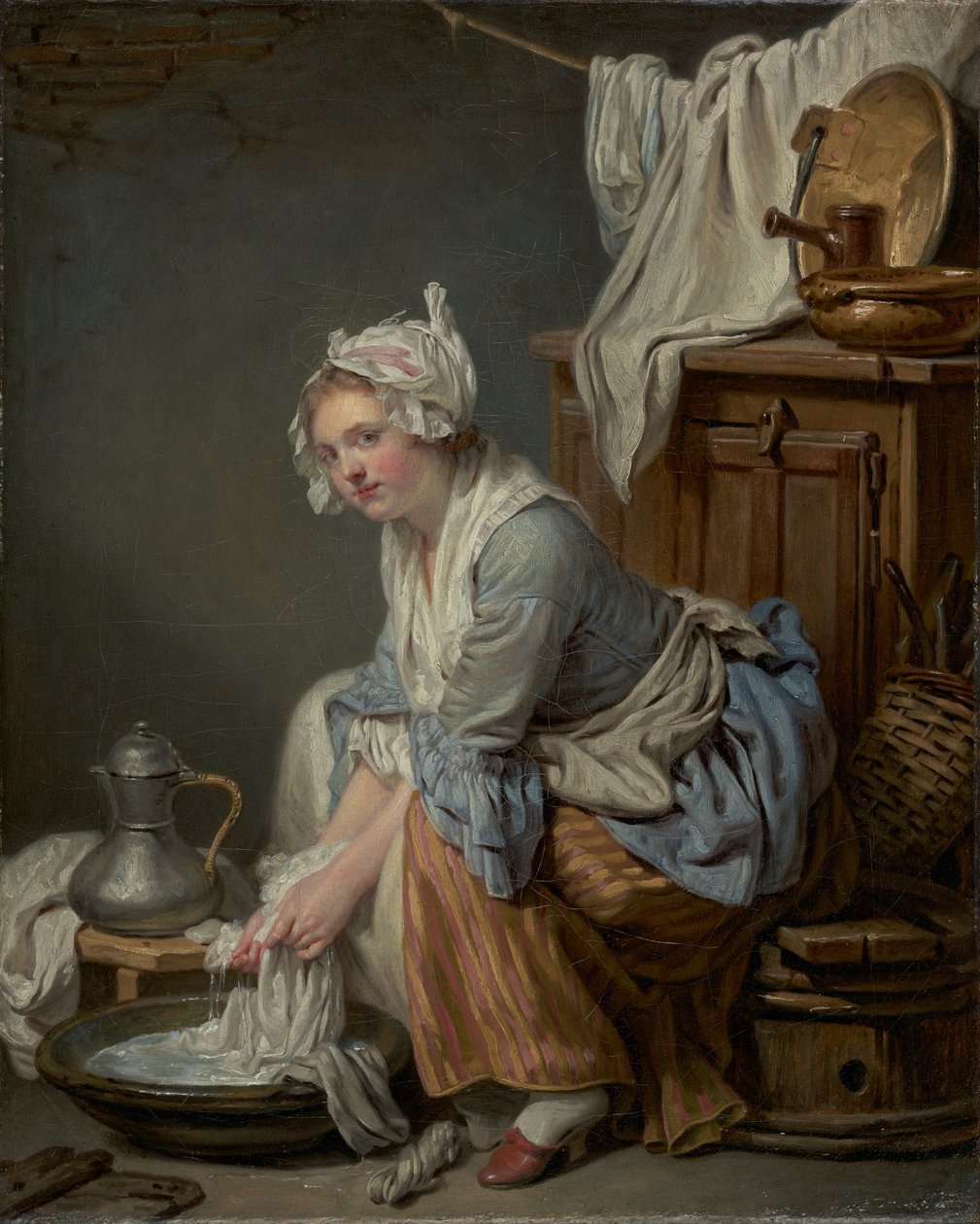 Tvätterskan av Jean Baptiste Greuze