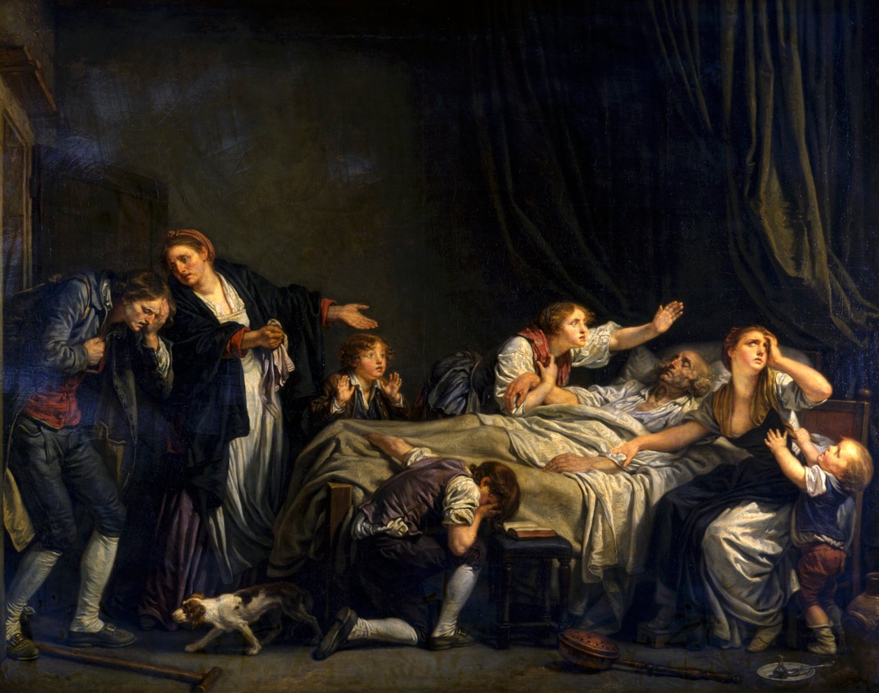 Den straffade sonen, 1778 av Jean Baptiste Greuze