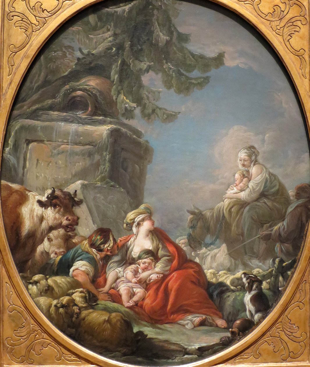 Resten av herdarna av Jean Baptiste Henri Deshays