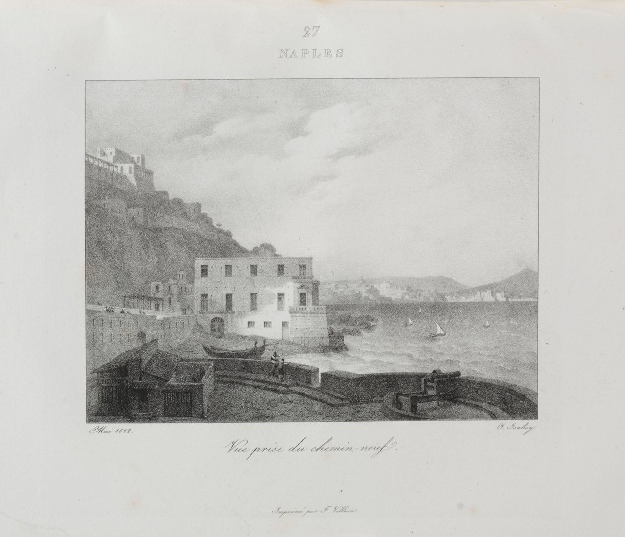 Resa till Italien 1822 av Jean Baptiste Isabey