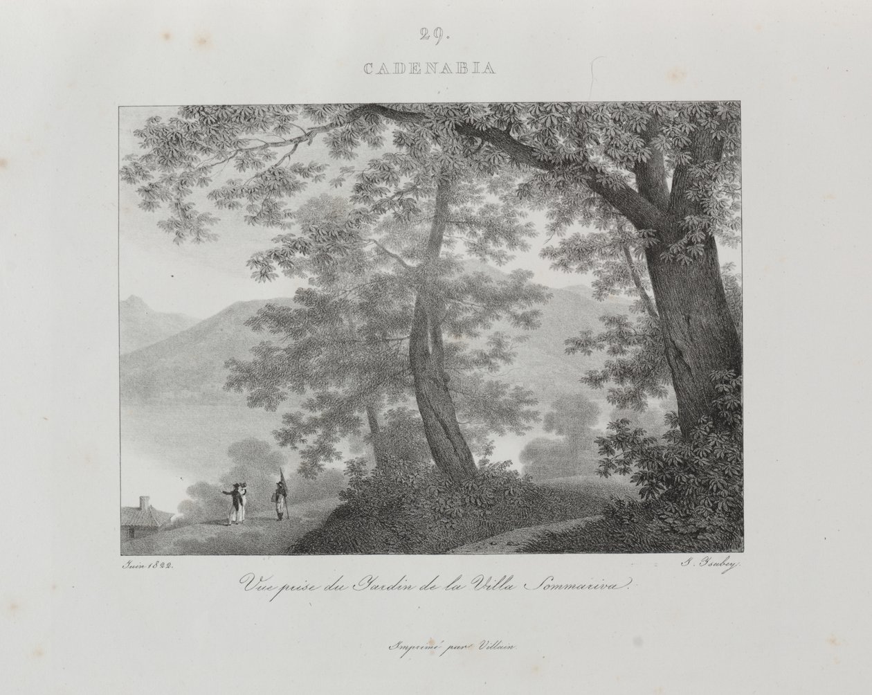 Resa till Italien 1822 av Jean Baptiste Isabey