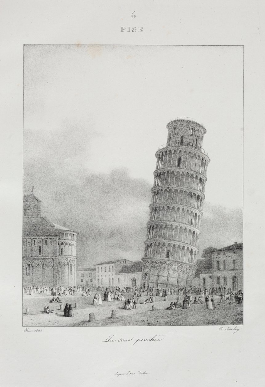 Resa till Italien 1822 av Jean Baptiste Isabey