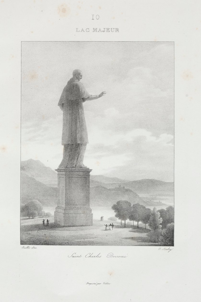 Resa till Italien 1822 av Jean Baptiste Isabey