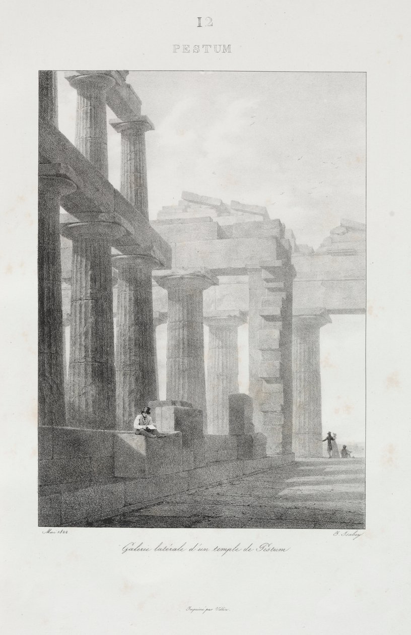 Resa till Italien 1822 av Jean Baptiste Isabey