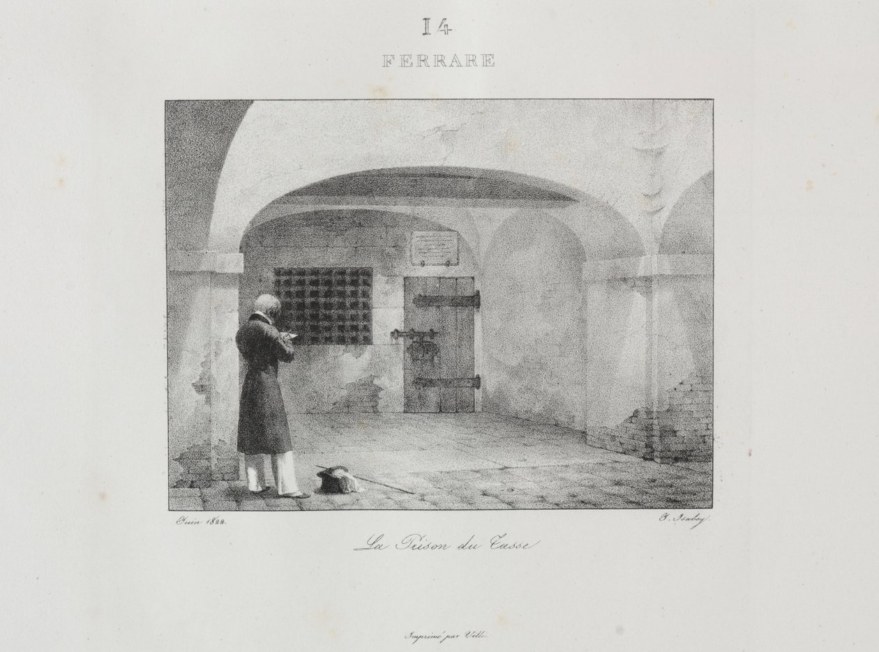 Resa till Italien 1822 av Jean Baptiste Isabey