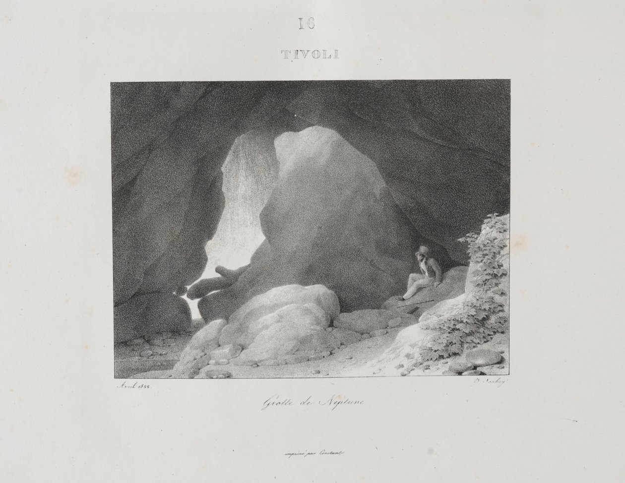 Resa till Italien 1822 av Jean Baptiste Isabey