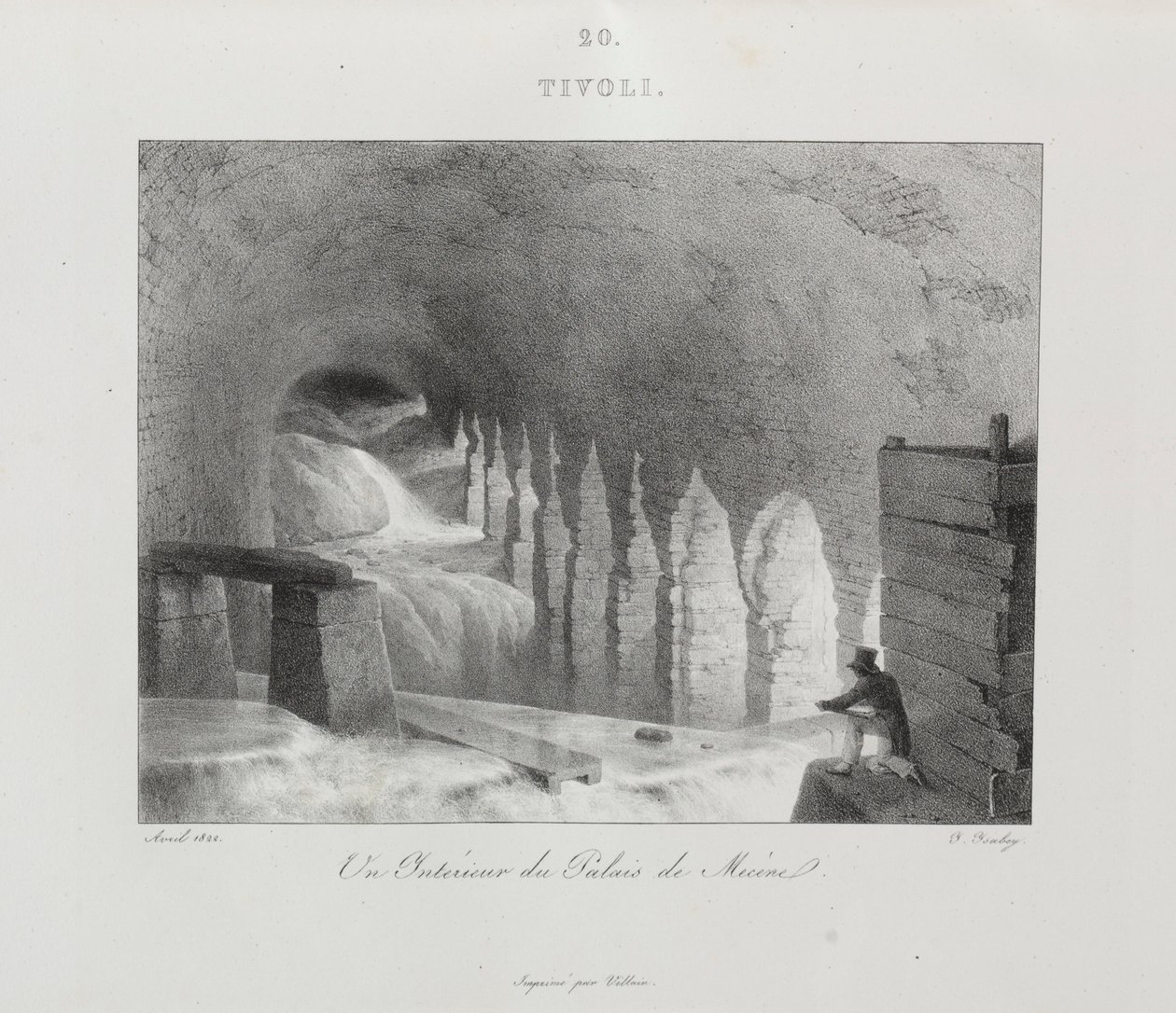 Resa till Italien 1822, 1833. av Jean Baptiste Isabey
