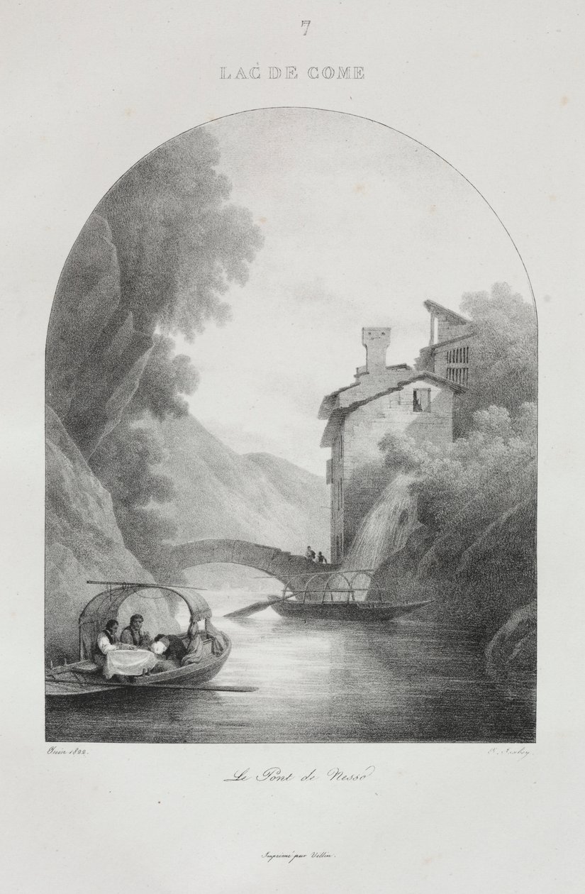 Resa till Italien 1822, 1833. av Jean Baptiste Isabey