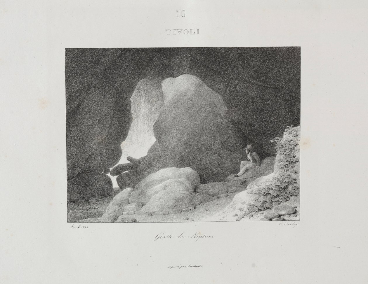 Resa till Italien 1822, 1833. av Jean Baptiste Isabey