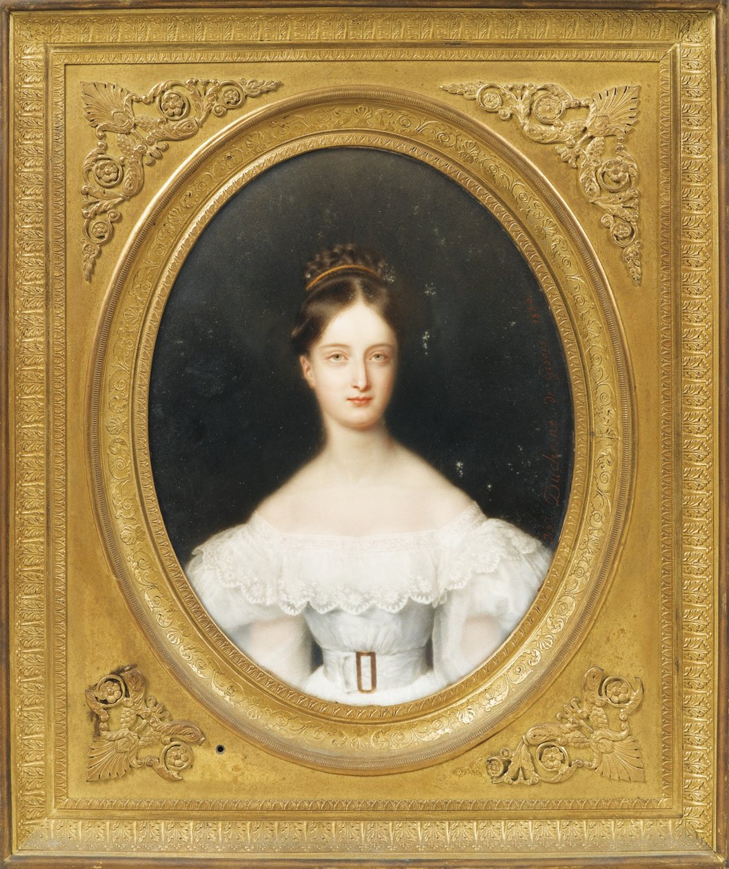 Prinsessan Clémentine av Orléans 1817-1907, prinsessa av Saxe-Coburg och Gotha, 1830 av Jean Baptiste Joseph Duchesne