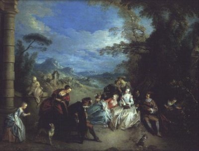 Concert Champetre (Open Air Concert) av Jean Baptiste Joseph Pater