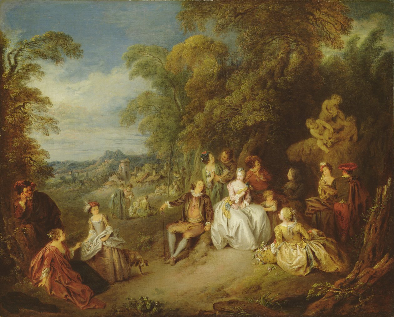 Okänd bild av Jean Baptiste Joseph Pater