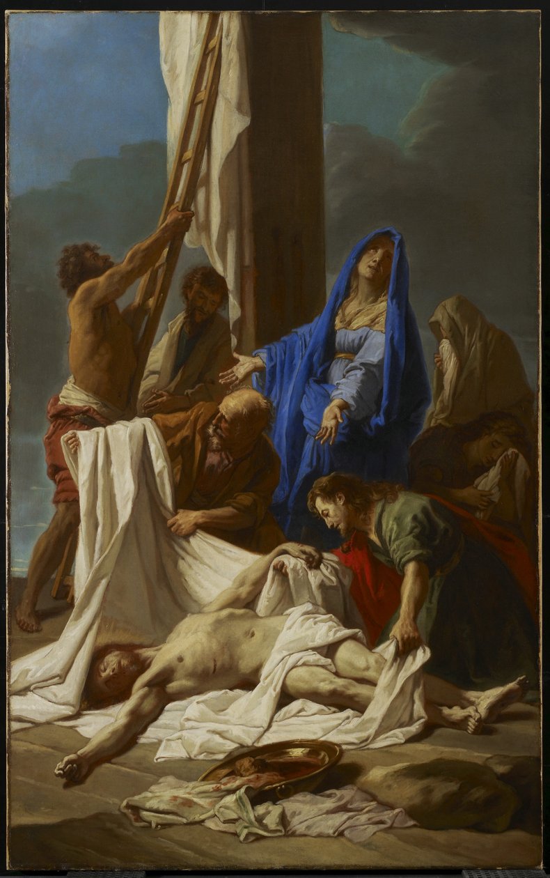 The Lamentation, c.1704 av Jean Baptiste Jouvenet