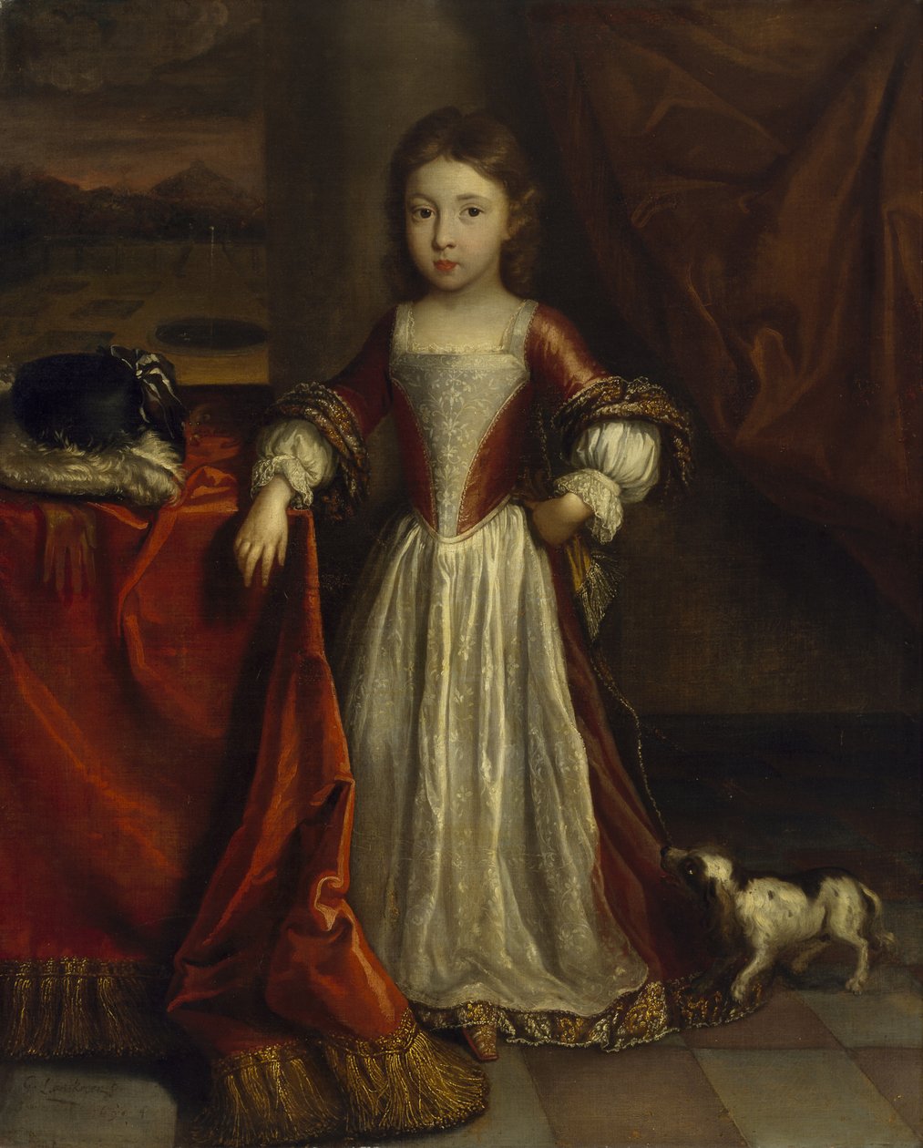 Porträtt av en ung pojke, 1690-94 av Jean Baptiste Lantscroon