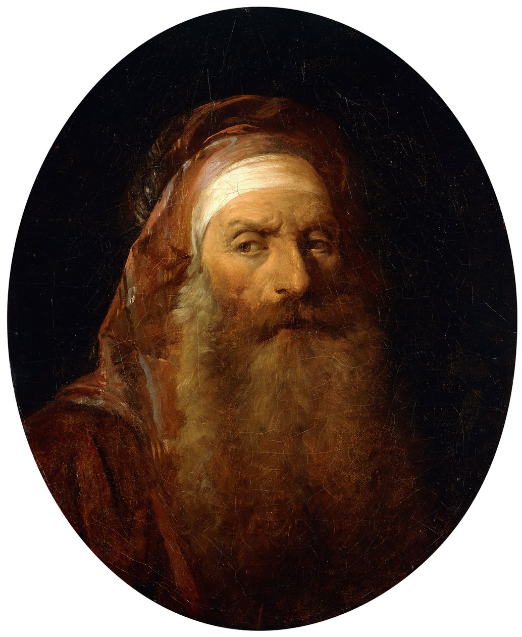 Chef för en orientalisk, av Jean Baptiste Le Prince