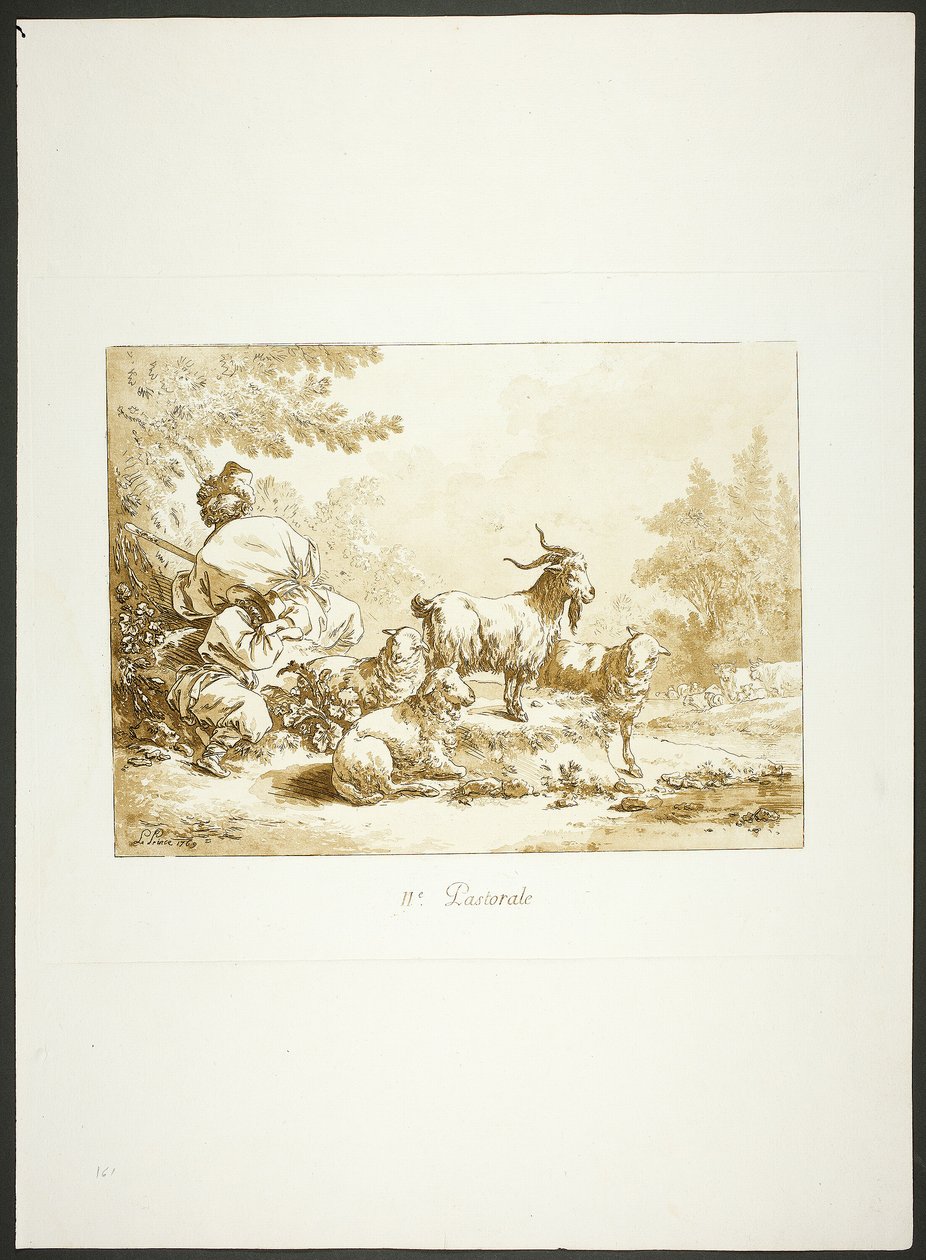Andra pastoralen av Jean Baptiste Le Prince