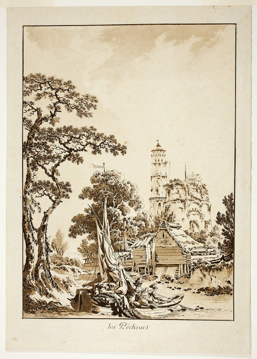 Fiskarna av Jean Baptiste Le Prince