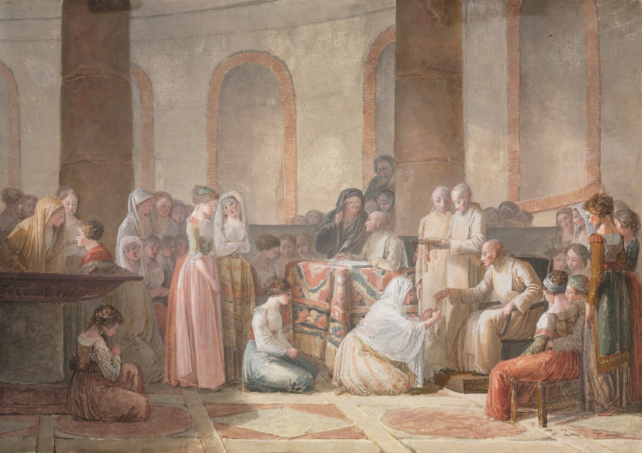 Utdelningen av radband av Jean Baptiste Mallet