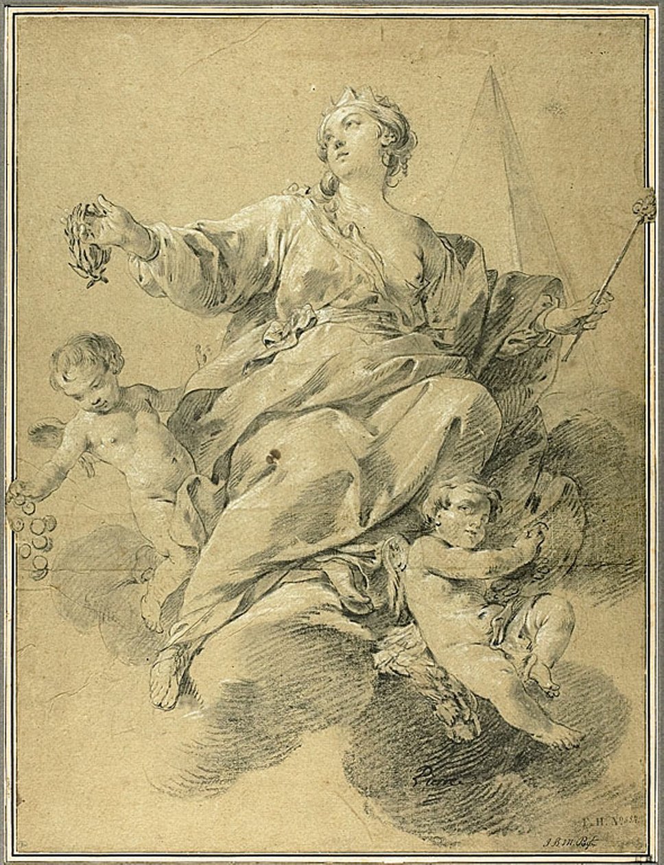Allegori om seger av Jean Baptiste Marie Pierre
