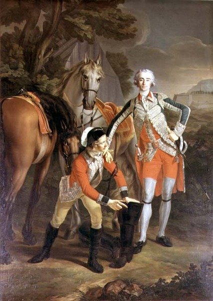 Porträtt av Charles Grant av Jean Baptiste Marie Pierre