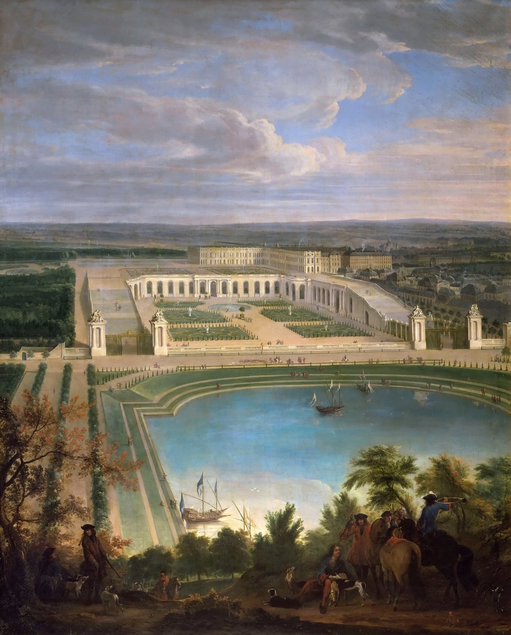 Orangeriet i slottet i Versailles av Jean Baptiste Martin