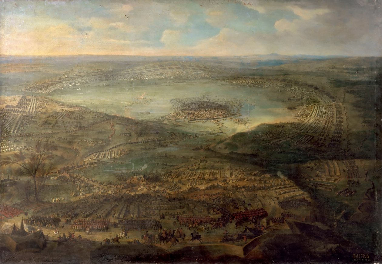 Belägringen av Mons, 1691 av Jean Baptiste Martin
