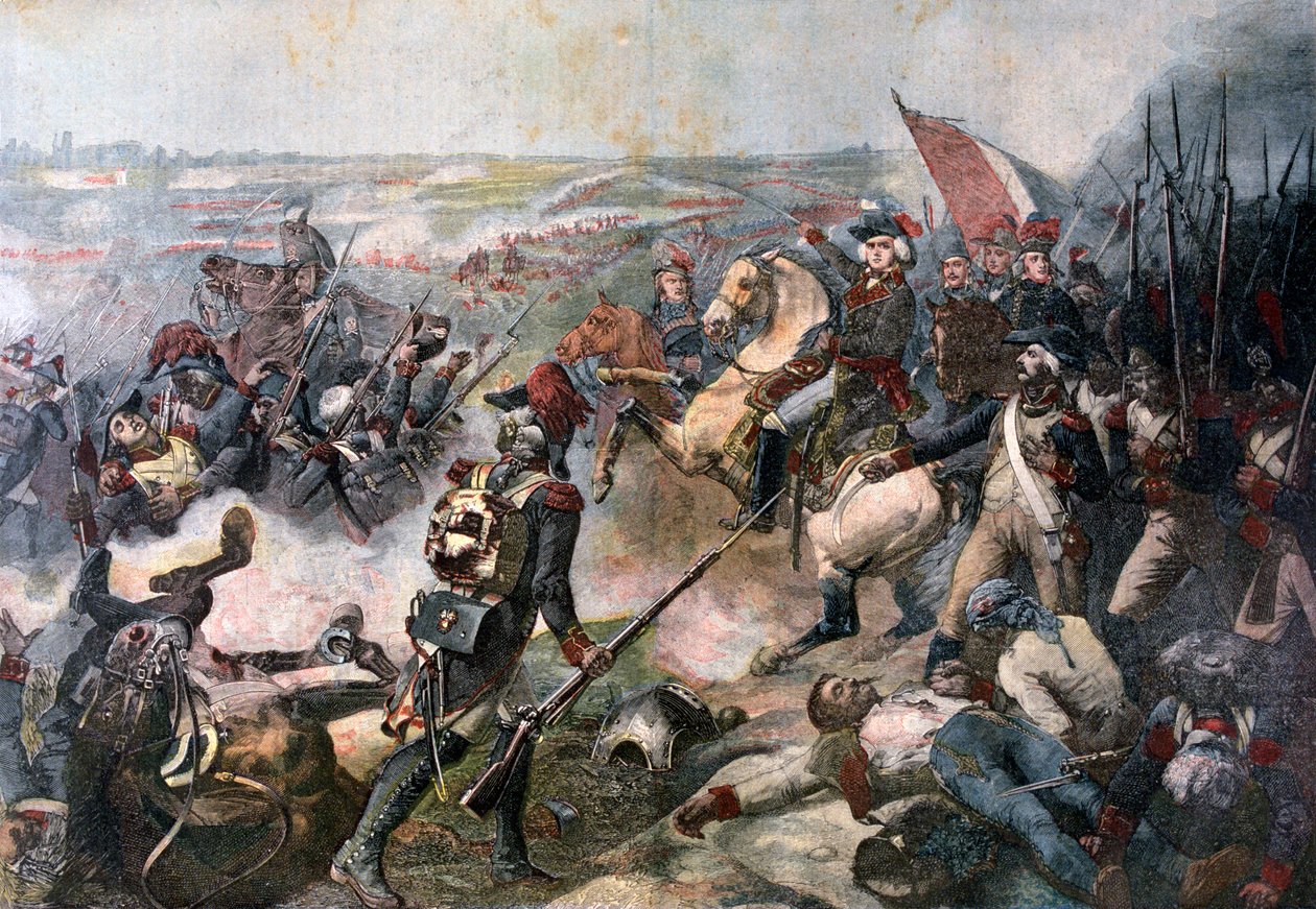 Slaget vid Fleurus, 26 juni 1794, 1892 av Jean Baptiste Mauzaisse