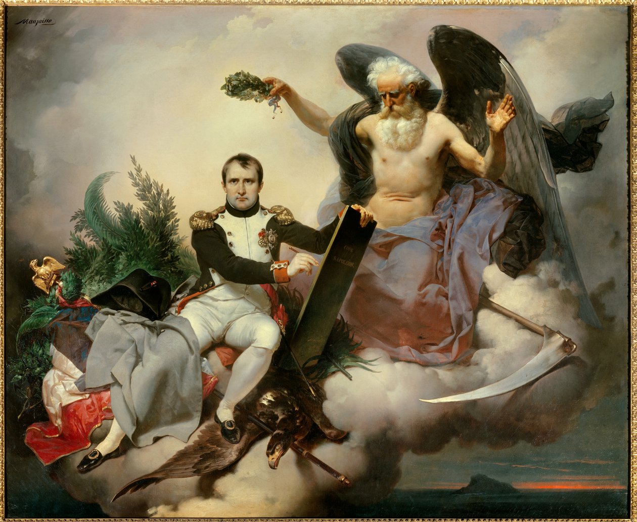 Napoleon I kröner efter tid, skriver civillagen L