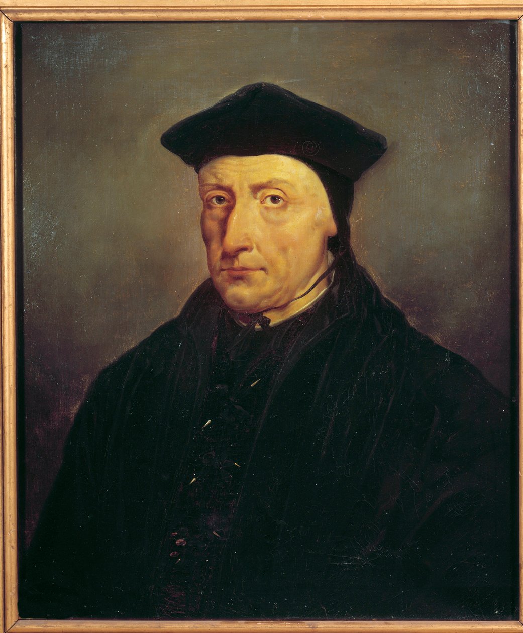 Porträtt av Guillaume Bude (Budee) (Budaeus) (1467-1540), fransk humanist. Jean Baptiste Mauzaisse (1784 - 1844) av Jean Baptiste Mauzaisse