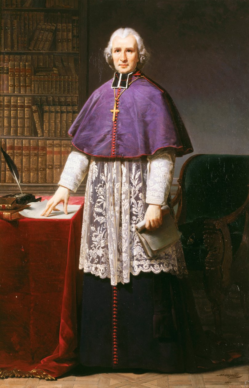 Porträtt av Henri Gregoire 1750-1831, 1820. av Jean Baptiste Mauzaisse